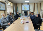 بازدید حراست و مسئول امور اداری استانداری مرکزی از شهرداری زاویه 