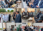 حضور جمعی از مسئولین شهرستان زرندیه در مدارس شهر زاویه