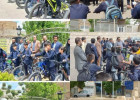 همزمان با هفته فرهنگی شهرستان و همچنین هفته معلم همایش دوچرخه سواری ویژه دانش آموزان مدارس شهر زاویه برگزار شد.